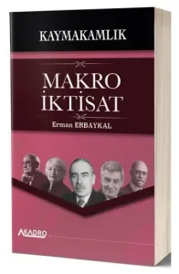 A Kadro Yayınları Kaymakamlık Makro İktisat Konu Anlatımlı