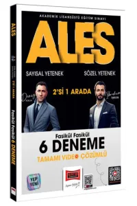 Yargı Yayınları 2026 ALES Sayısal Yetenek - Sözel Yetenek Fasikül Fasikül Tamamı Video Çözümlü 6 Deneme