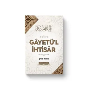 Gayetül İhtisar (Şafii Fıkhı)  Kadı Ebu Şüca