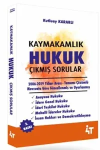 Kaymakamlık Hukuk Çıkmış Sorular