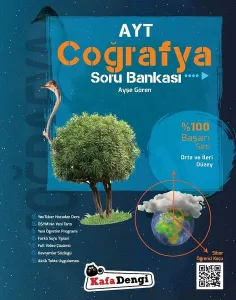 Kafa Dengi Yayınları AYT Coğrafya Orta ve İleri Düzey Soru Bankası