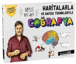 Mehmet Eğit 2026 KPSS MEB-AGS Haritalar ve Hafıza Teknikleri ile Coğrafya