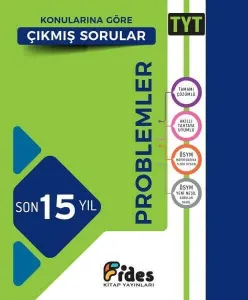 Fides Yayınları TYT Problemler Son 15 Yıl Konularına Göre Çıkmış Sorular