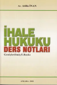 İhale Hukuku Ders Notları