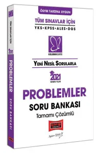Tüm Sınavlar İçin 2021 Kelebek Serisi Problemler Soru Bankası