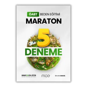 Maraton 2026 ÖABT Beden Eğitimi Tamamı Çözümlü 5 Deneme