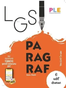 PLE - LGS - Paragraf Kitabı + 6 Türkçe Denemesi