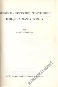 Türkçe - Almanca Sözlük = Türkisch - Deutsches Wörterbuch -
