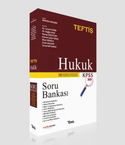 TEFTİŞ Hukuk Tamamı Çözümlü Soru Bankası 2020