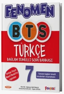 Fenomen Okul Yayınları 7. Sınıf Türkçe Bağlam Temelli Soru Bankası