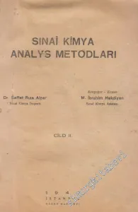 Sınai Kimya Analys Metodları 2. Cilt -