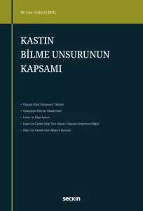 Kastın Bilme Unsurunun Kapsamı
