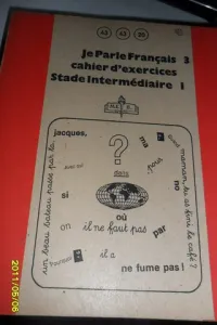 Je Parle Français 3 Cahier D'exercices Stade Intermediaire 1