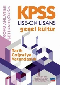 KPSS Lise - Ön Lisans Genel Kültür Konu Anlatımı - Tarih - Coğrafya - Vatanddaşlık