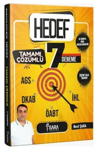 Şara Akademi ÖABT MEB-AGS Din Kültürü ve Ahlak Bilgisi Hedef 7 Deneme Çözümlü