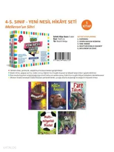 4.ve 5. Sınıf Yeni Nesil Hikaye Seti - Melleron'un Sihri