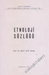 Etnoloji Sözlüğü -        1971