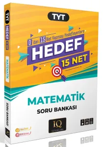 IQ Yayınları TYT Matematik Hedef 15 Net Soru Bankası