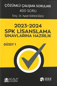 SPK Lisanslama Sınavlarına Hazırlık - Düzey 1