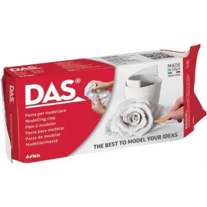 DAS Seramik Hamuru 1kg Beyaz