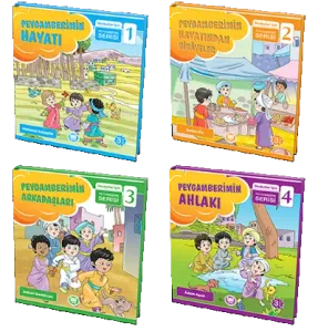 İlkokullar için Peygamberim Serisi 4 Kitap