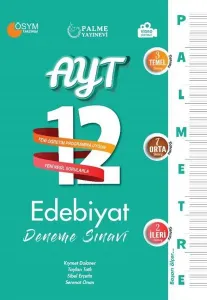 Palme Yayınları AYT Edebiyat Palmetre Serisi 12 Deneme Video Çözümlü