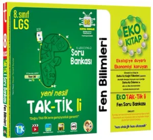 8. Sınıf Fen Bilimleri Eko Taktikli Soru Bankası