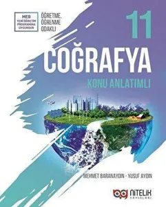 Nitelik Yayınları 11. Sınıf Coğrafya Konu Anlatımlı
