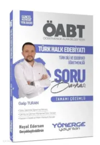 2023 ÖABT Türk Dili ve Edebiyatı Öğretmenliği Türk Halk Edebiyatı Soru Bankası Çözümlü
