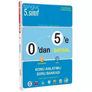 Tonguç Akademi 0'dan 5'e Sayısal Konu Anlatımlı Soru Bankası