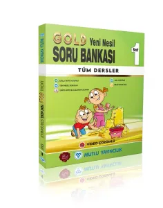 MUTLU 1.SINIF TÜM DERSLER GOLD YENİ NESİL SORU BANKASI
