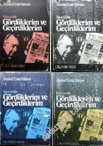 Yakın Tarihte Gördüklerim ve Geçirdiklerim 1 - 4 ( 1888 - 1971 ) -        1970
