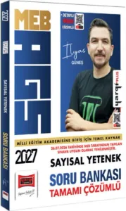 Yargı Yayınları 2027 MEB-AGS Sayısal Yetenek Tamamı Çözümlü Soru Bankası