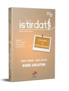 Dizgi Kitap 2022 İstirdat İcra Müdür ve Müdür Yardımcılığı Genel Yetenek Genel Kültür Konu Anlatımı