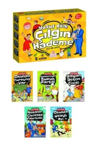 Çılgın Hademe Seti (5 Kitap + Soru Kitapçığı)