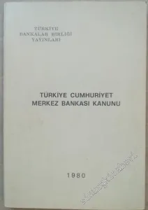 Türkiye Cumhuriyet Merkez Bankası Kanunu -
