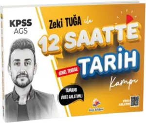 Dizgi Kitap Yayınları 2026 KPSS Zeki Tuğa ile Tamamı Video Anlatımlı 12 Saatte Tarih Tekrar Kampı
