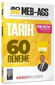 İndeks Akademi 2026 MEB-AGS Tarih 60 Deneme Çözümlü