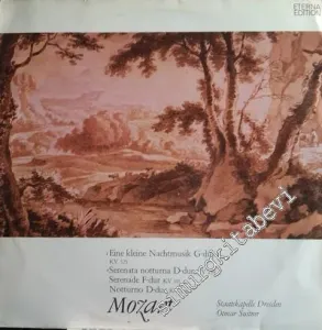 33 LP PLAK VINYL: Mozart - Staatskapelle Dresden, Otmar Suitner  - Eine Kleine Nachtmusik G-Dur KV 525 / Serenata Notturna D-Dur KV 239 / Serenade F-Dur KV 101 / Notturno D-Dur KV 286 -