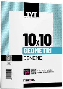 Marka Yayınları 2024 TYT Geometri 10 Deneme Tamamı Video Çözümlü