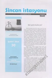Sincan İstasyonu: Aylık Edebiyat Dergisi - Sayı: 30      Şubat