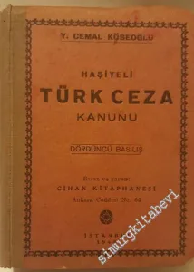 Haşiyeli Türk Ceza Kanunu -        1942