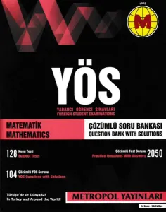 Metropol Yayınları YÖS Matematik Soru Bankası Çözümlü