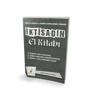 KPSS A ve Kurum Sınavlarına Yönelik İktisadın El Kitabı Konu Anlatımlı