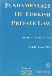 Fundamentals Of Turkısh Private Law (Büyük Boy)