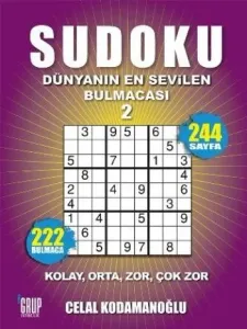 Sudoku 2 Dünyanın En Sevilen Bulmacası (222 Bulmaca)
