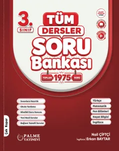 Palme Yayınları 3. Sınıf Tüm Dersler Soru Bankası Kitabı