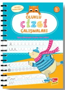 Oluklu Çizgi Çalışmaları Kitabı 3 Yaş ve Üzeri