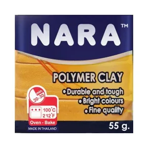 NARA POLYMER CLAY 55gr.GOLD ( Polimer Kil )