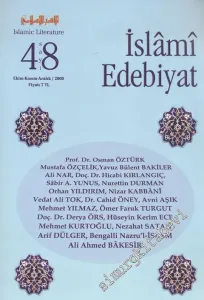 İslâmî Edebiyat - Üç Aylık Edebiyat Dergisi - Sayı: 48, Ekim - Kasım - Aralık 2009